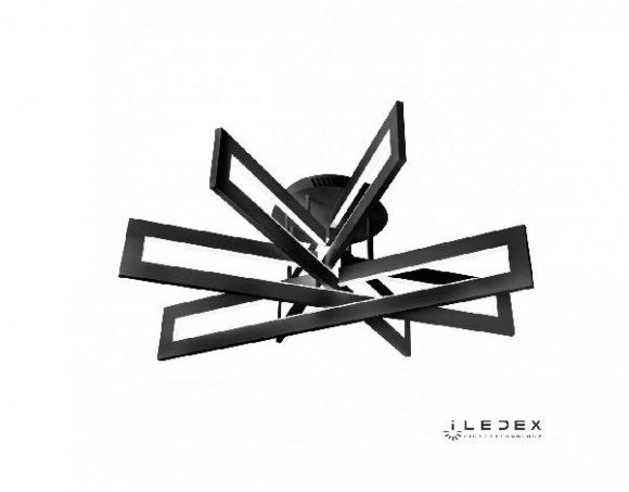 Потолочная люстра Stalker 9082-R800-X 128W BK Потолочная люстра Stalker 9082-R800-X 128W BK