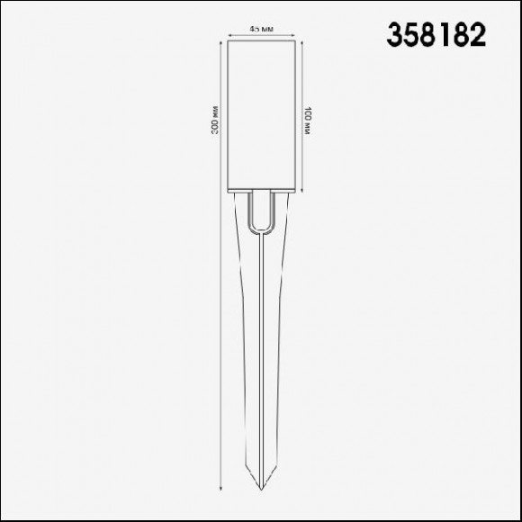 Корпус для модуля Nokta 358182 Корпус для модуля Nokta 358182