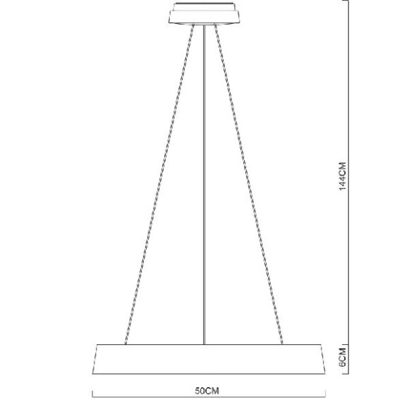 Подвесной светильник Corona A6250SP-1WH Подвесной светильник Corona A6250SP-1WH