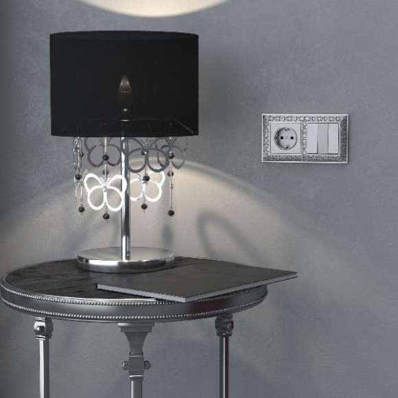 Рамка Antik матовый хром WL07-Frame-02