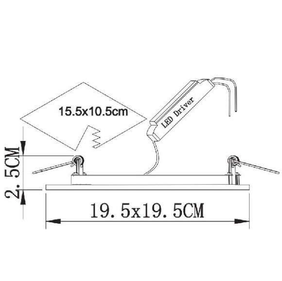 Точечный светильник Vega A7516PL-2WH