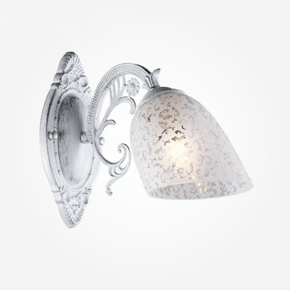 Бра Nimfa 70039/1 белый с серебром Бра Nimfa 70039/1 белый с серебром