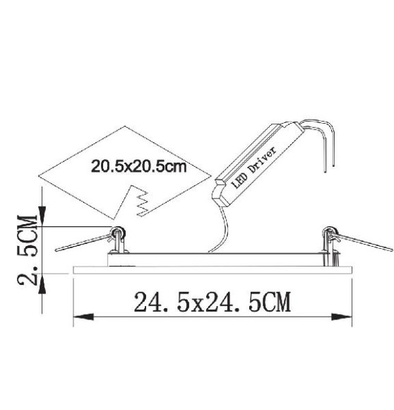 Точечный светильник Vega A7524PL-2WH