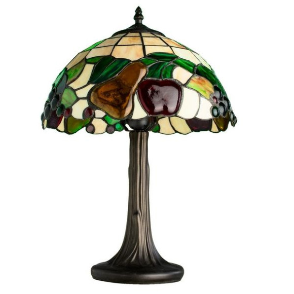 Интерьерная настольная лампа Tiffany A1232LT-1BG