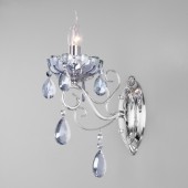 Бра Escada 10109/1 хром/лазурный хрусталь Strotskis