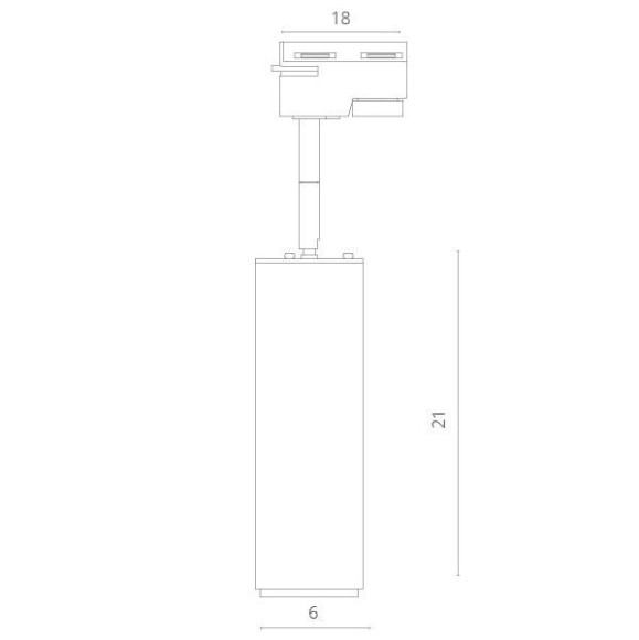 Трековый светильник Periscopio A1412PL-1WH Трековый светильник Periscopio A1412PL-1WH