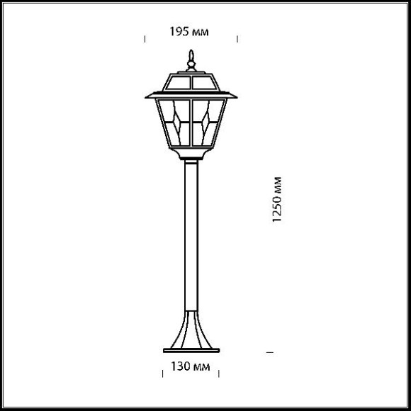 Наземный фонарь Outer 2318/1F