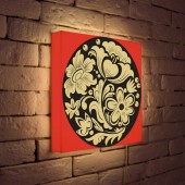 Лайтбокс Узор Цветочки 35-35-d-032