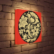 Лайтбокс Узор Цветочки 35-35-d-032 Лайтбокс Узор Цветочки 35-35-d-032