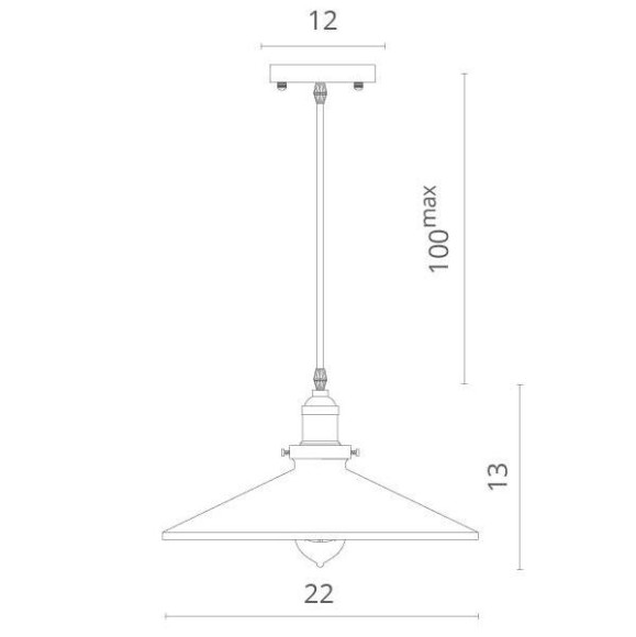 Подвесной светильник Delta 2000/04 SP-1
