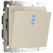 Выключатель Встраиваемые механизмы слоновая кость WL03-01-03