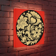 Лайтбокс Узор Цветочки 45-45-d-032 Лайтбокс Узор Цветочки 45-45-d-032