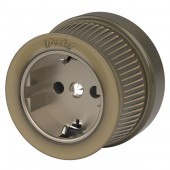 Розетка Накладные ретро механизмы Ретро бронзовые WL19-10-01