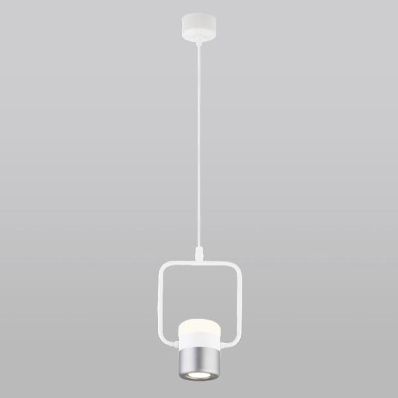 Подвесной светильник Oskar 50165/1 LED белый/серебро Подвесной светильник Oskar 50165/1 LED белый/серебро