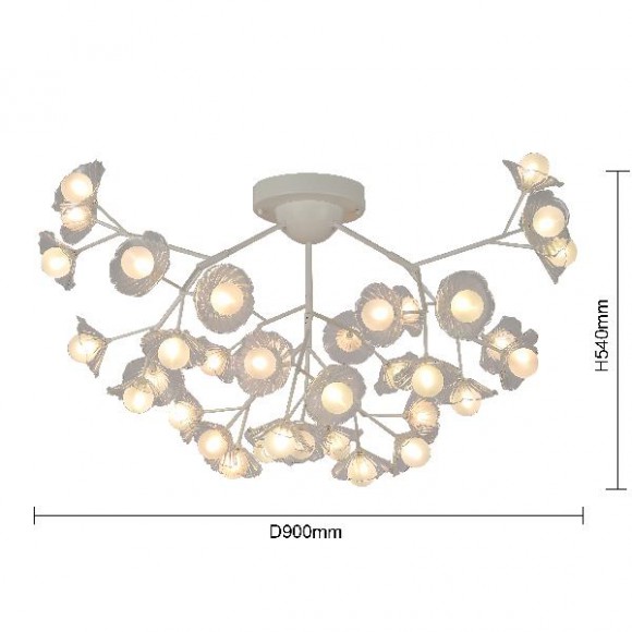 Потолочная люстра Clementina 2628-36U