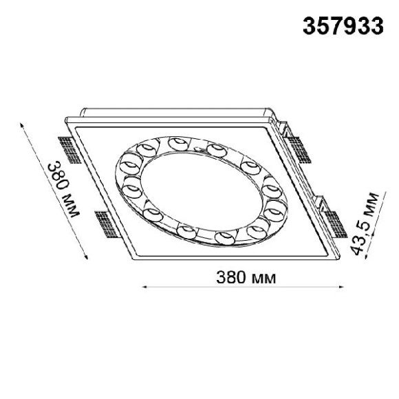 Точечный светильник Caro 357933 Точечный светильник Caro 357933