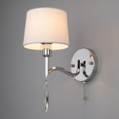 Бра Madera 10093/1 хром/прозрачный хрусталь Strotskis