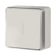 Выключатель Накладные механизмы Gallant слоновая кость WL15-01-04