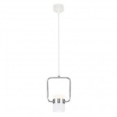 Подвесной светильник Oskar 50165/1 LED хром/белый