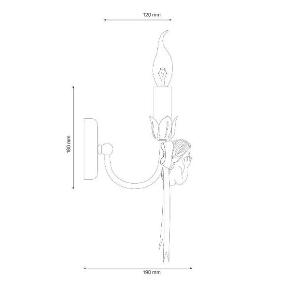 Бра Angelo ANGELO W147.1 Ivory Бра Angelo ANGELO W147.1 Ivory