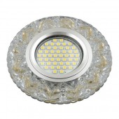 Точечный светильник Luciole DLS-L146 GU5.3 GLASSY/GOLD Точечный светильник Luciole DLS-L146 GU5.3 GLASSY/GOLD