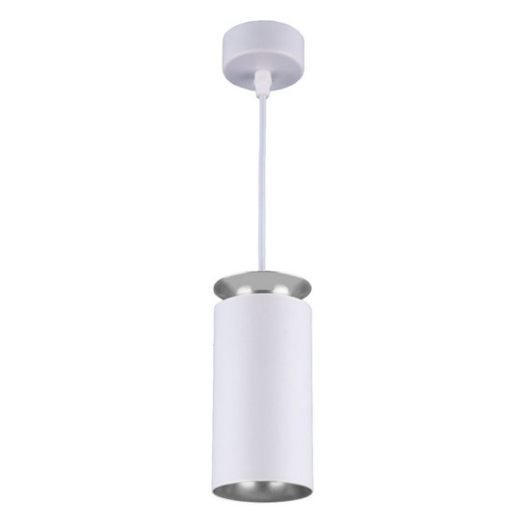 Подвесной светильник DLS021 9+4W 4200К DLS021 9+4W 4200К белый матовый/серебро