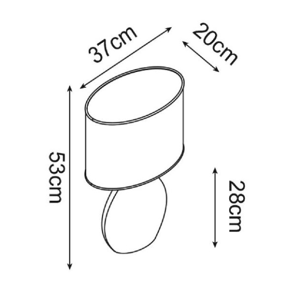 Интерьерная настольная лампа Marriot A5144LT-1BR