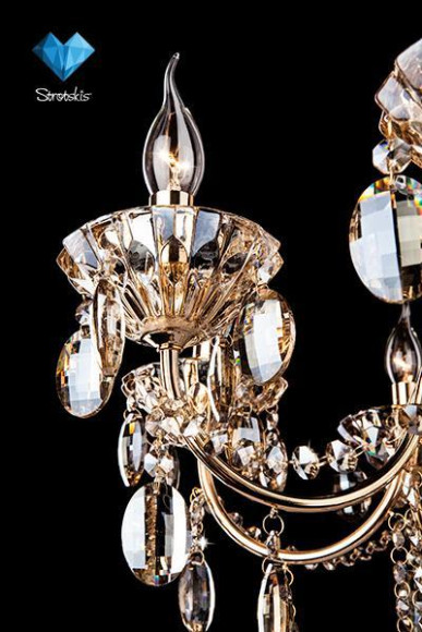 Подвесная люстра 10025 10025/8 золото