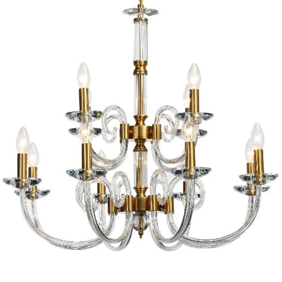 Подвесная люстра Glass 1050/03/12P