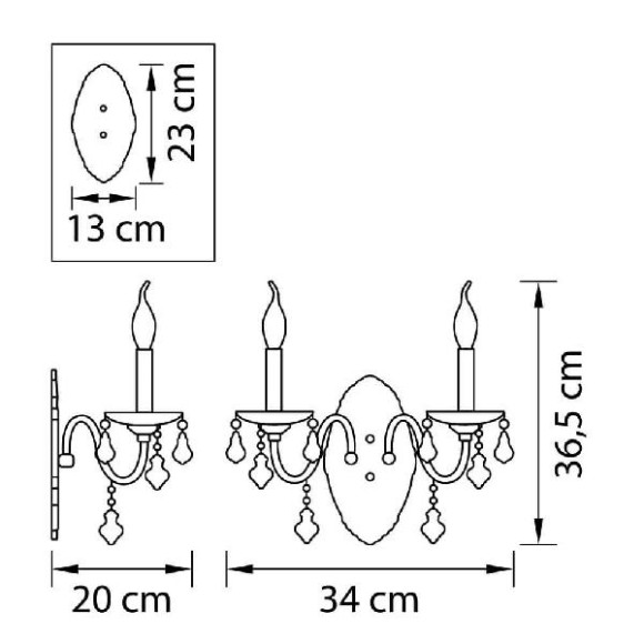 Бра Classic 700624