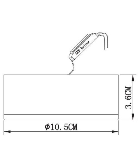 Точечный светильник Antares A7806PL-2WH