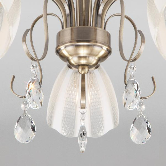 Потолочная люстра Floranse 30155/5 античная бронза Потолочная люстра Floranse 30155/5 античная бронза