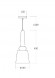 Подвесной светильник Appassionato VL2142P01