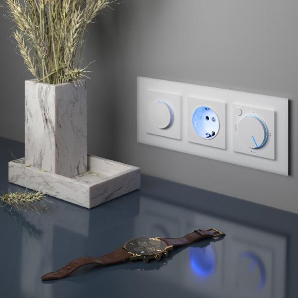 Диммер Встраиваемые механизмы белые WL01-DM600-LED