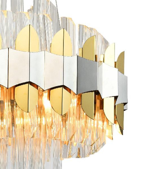 Подвесная люстра Skala SKALA 81435/8C BRASS SILVER