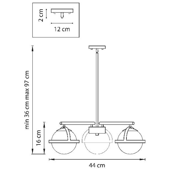 Подвесная люстра Croco 815237 Подвесная люстра Croco 815237
