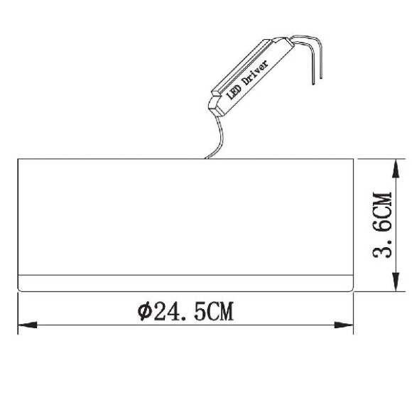Точечный светильник Antares A7824PL-2WH