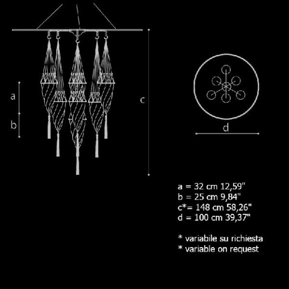 Подвесной светильник 100 105.D7