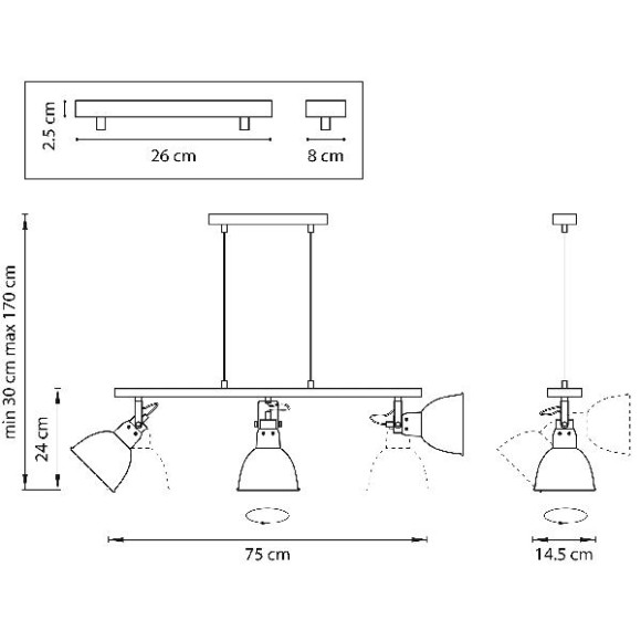 Подвесной светильник Acrobata 761134 Подвесной светильник Acrobata 761134