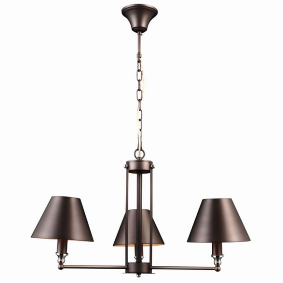 Подвесная люстра Marquis Marquis 81000-3C GRAY BRASS Подвесная люстра Marquis Marquis 81000-3C GRAY BRASS