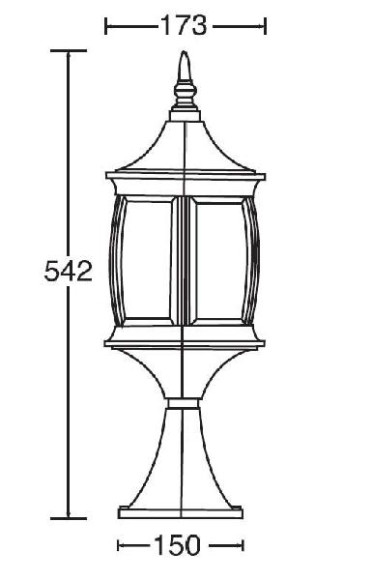 Наземный фонарь 85104 Gb Наземный фонарь 85104 Gb