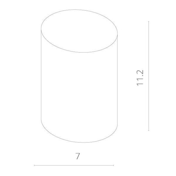 Точечный светильник Tubo A9260PL-1WH