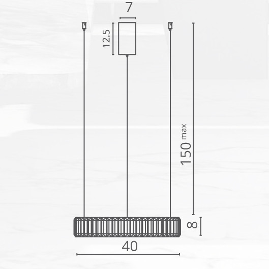 Подвесной светильник Renata 1135/02 SP-24 Подвесной светильник Renata 1135/02 SP-24