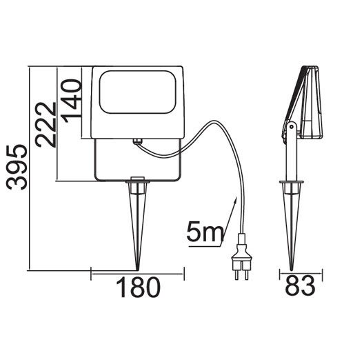 Грунтовый светильник W6170-SP Грунтовый светильник W6170-SP