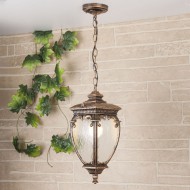 Уличный светильник подвесной Andromeda черное золото GLYF-8024H Уличный светильник подвесной Andromeda черное золото GLYF-8024H