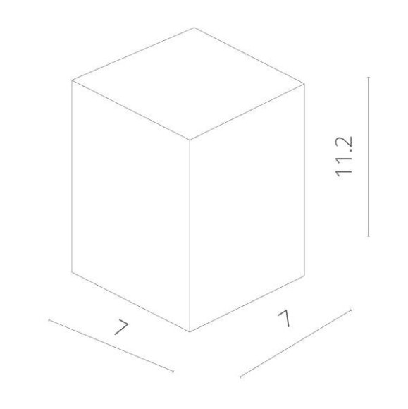 Точечный светильник Tubo A9264PL-1WH