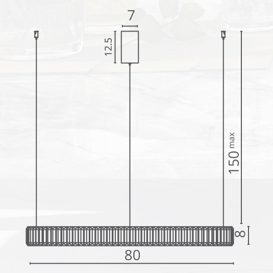 Подвесной светильник Renata 1135/02 SP-48
