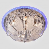 Потолочная люстра Disco 80100/8 хром/голубой Потолочная люстра Disco 80100/8 хром/голубой