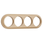 Рамка Legend светлый бук WL15-frame-04