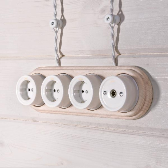 Рамка Legend светлый бук WL15-frame-04